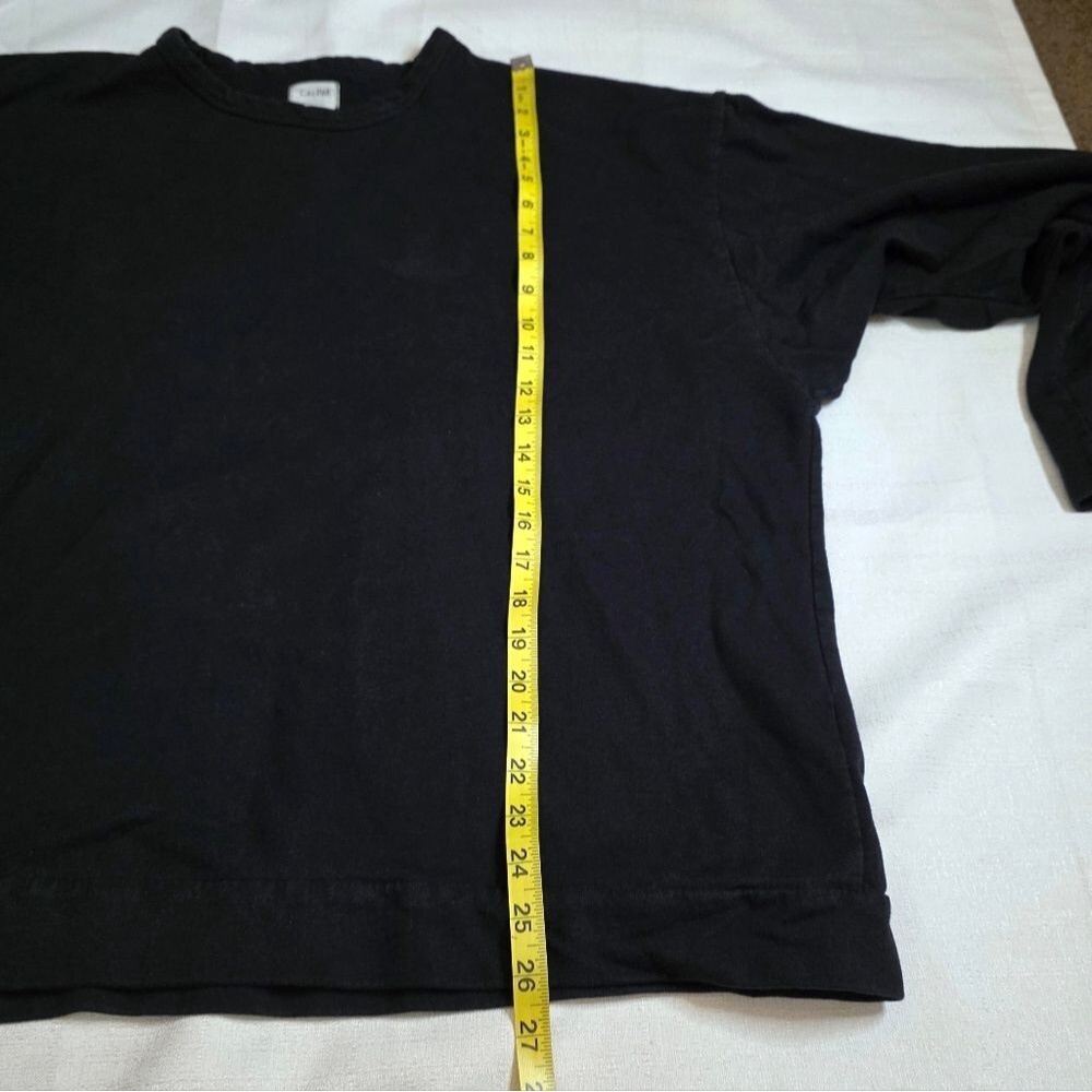 Calpak Black Sweatshirt Size Large - Picture 3 of 9